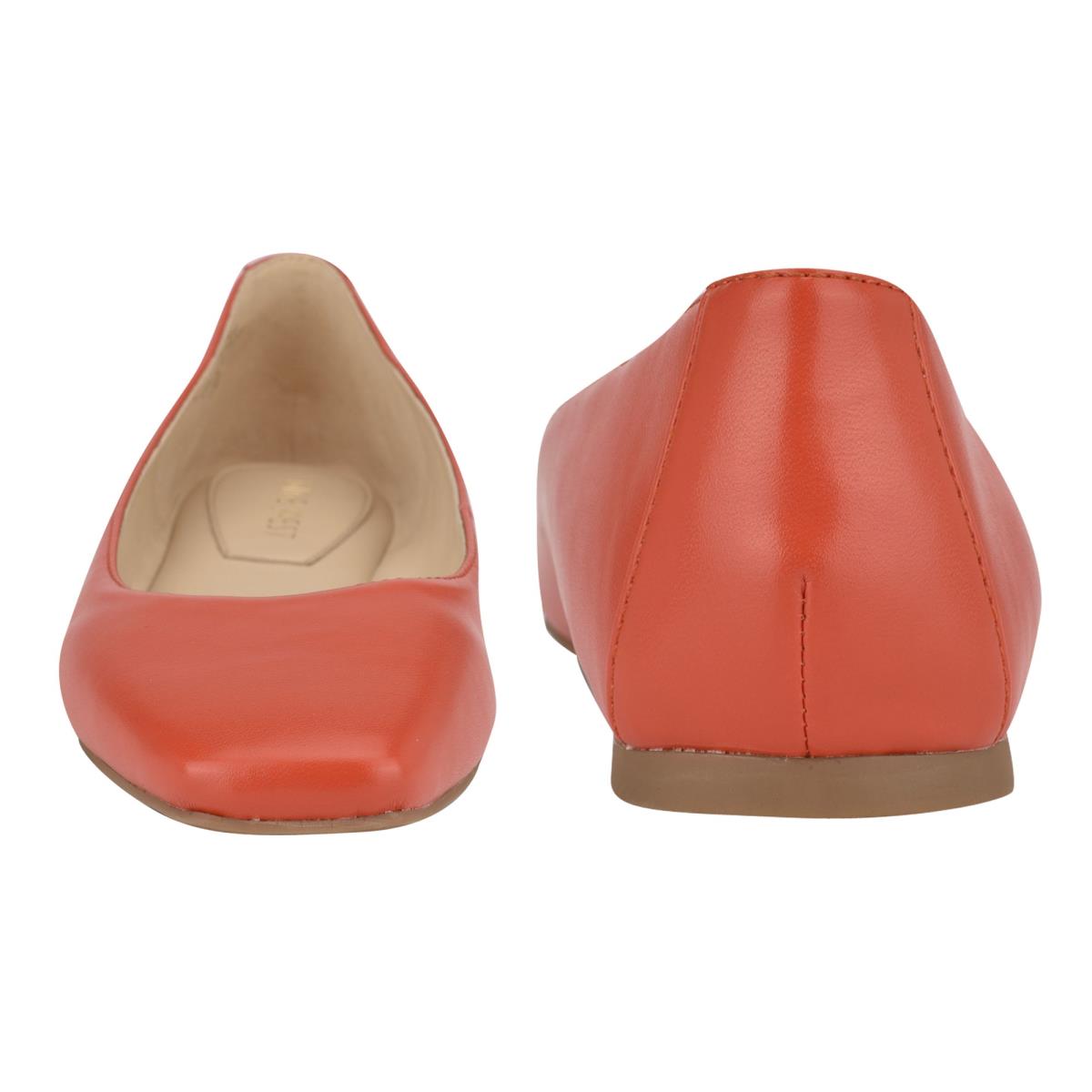 Ballerinas Nine West Alena Square-Toe Mujer Naranjas | 0963FEUOD