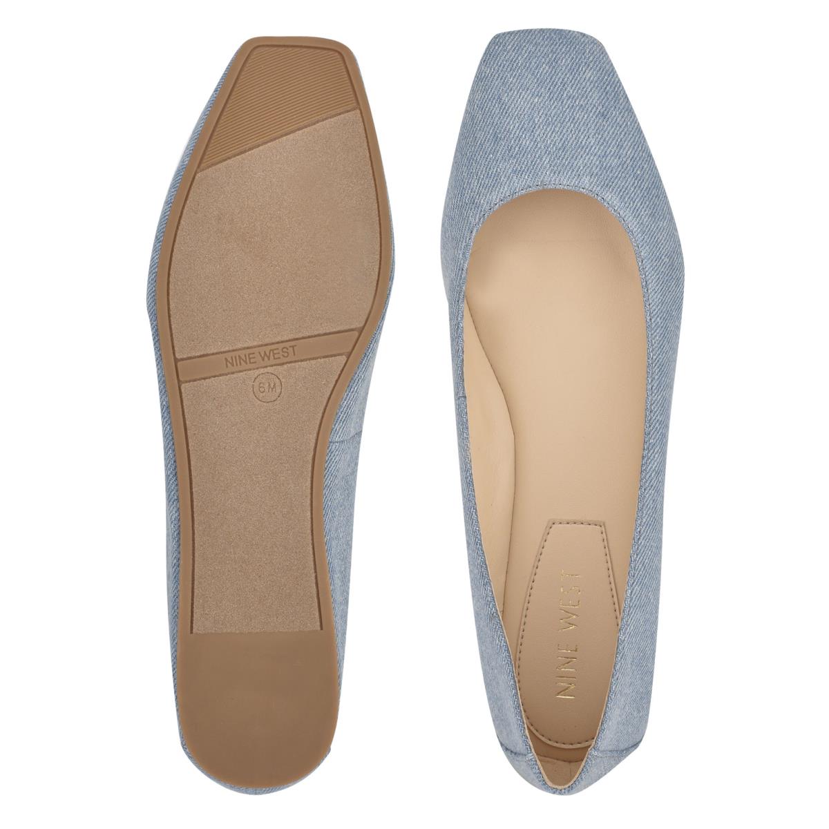 Ballerinas Nine West Alena Square-Toe Mujer Azules | 2857WTXQS