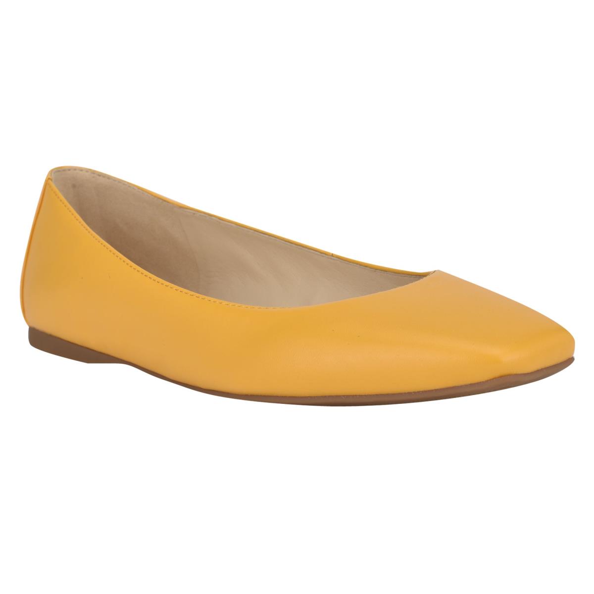 Ballerinas Nine West Alena Square-Toe Mujer Amarillo | 7036UCXVL