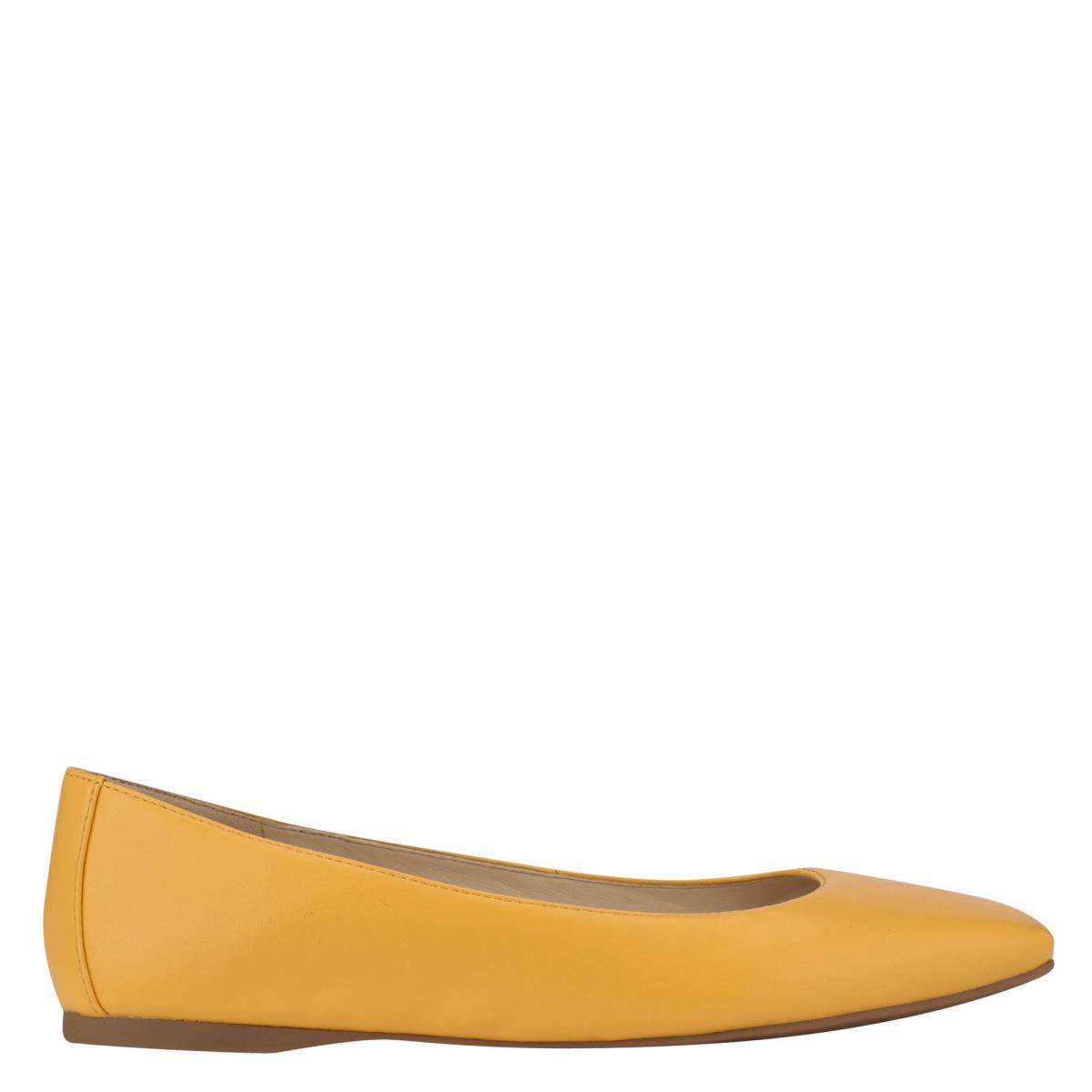 Ballerinas Nine West Alena Square-Toe Mujer Amarillo | 7036UCXVL