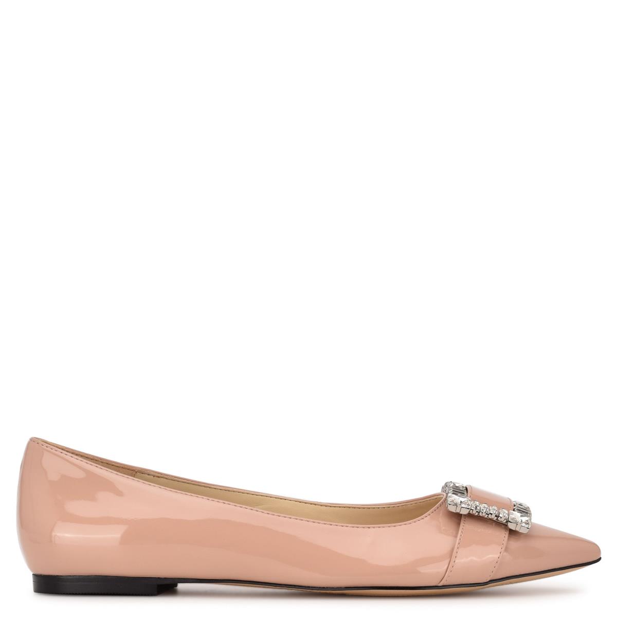 Ballerinas Nine West Behold Dress Mujer Beige Claro | 7460JGNOY