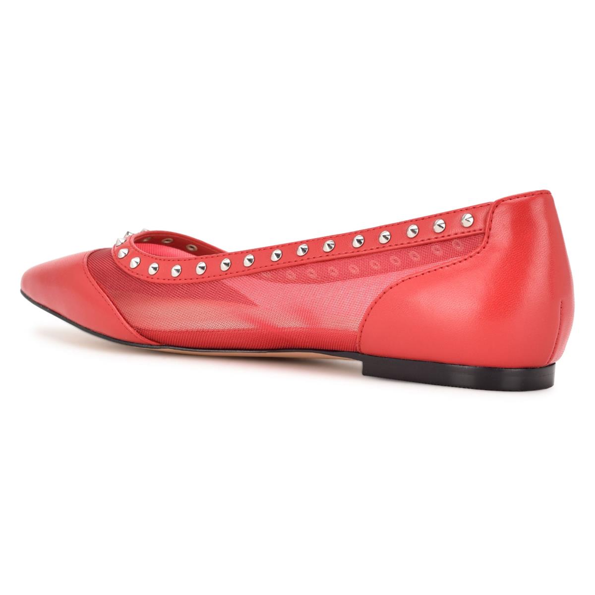 Ballerinas Nine West Bizzie Pointy Toe Mujer Rosas | 3109VXMNA