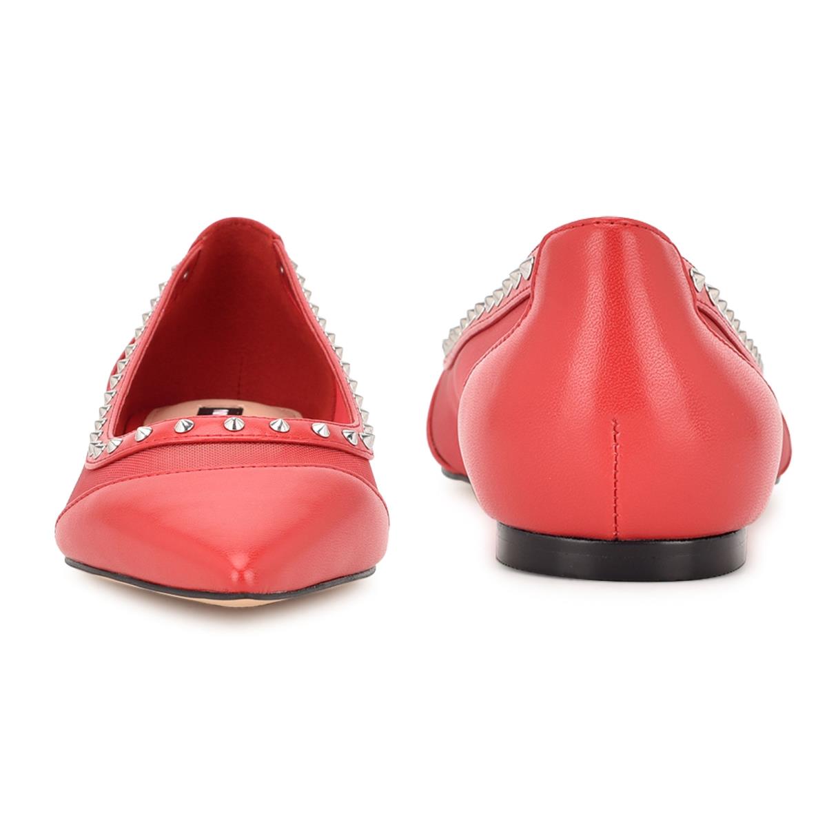 Ballerinas Nine West Bizzie Pointy Toe Mujer Rosas | 3109VXMNA