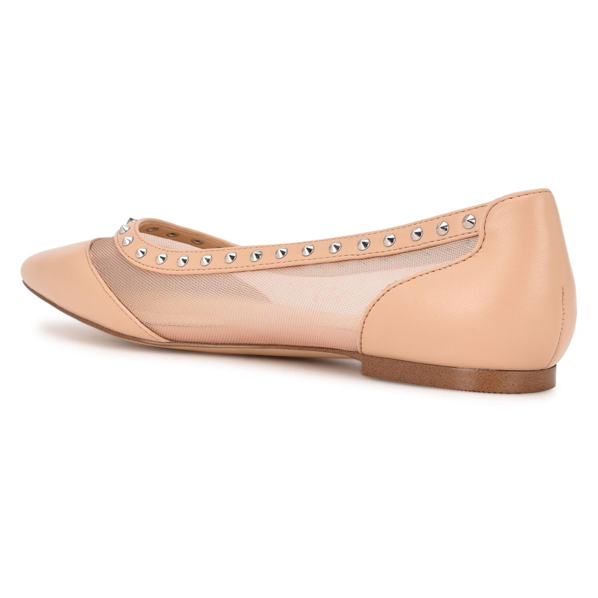 Ballerinas Nine West Bizzie Pointy Toe Mujer Rosas | 4615DLQEF