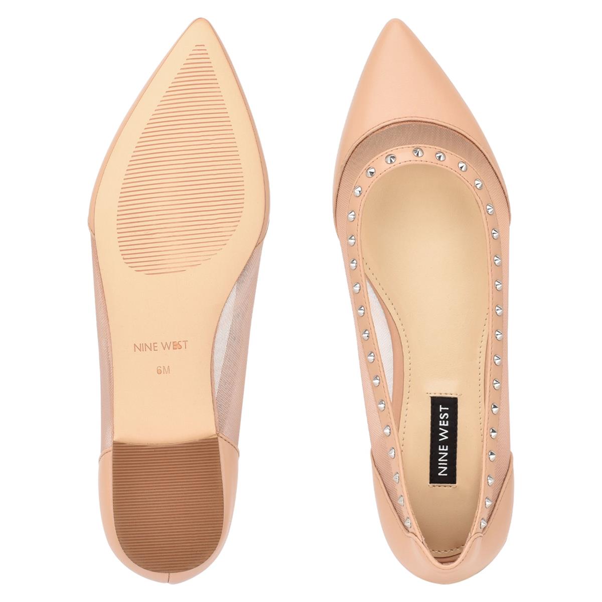 Ballerinas Nine West Bizzie Pointy Toe Mujer Rosas | 4615DLQEF