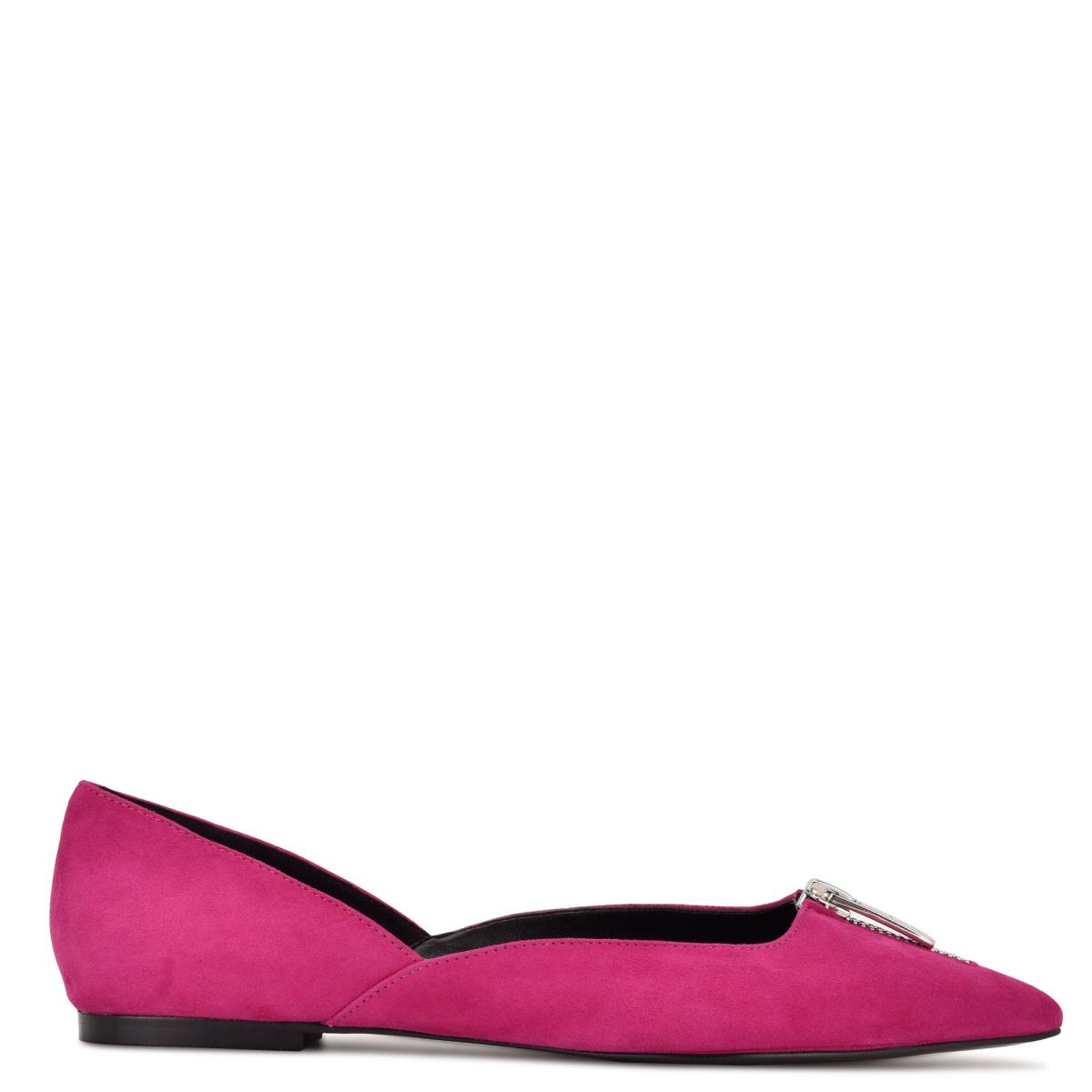 Ballerinas Nine West Brina Pointy Toe Mujer Rosas | 8379ZPEQD