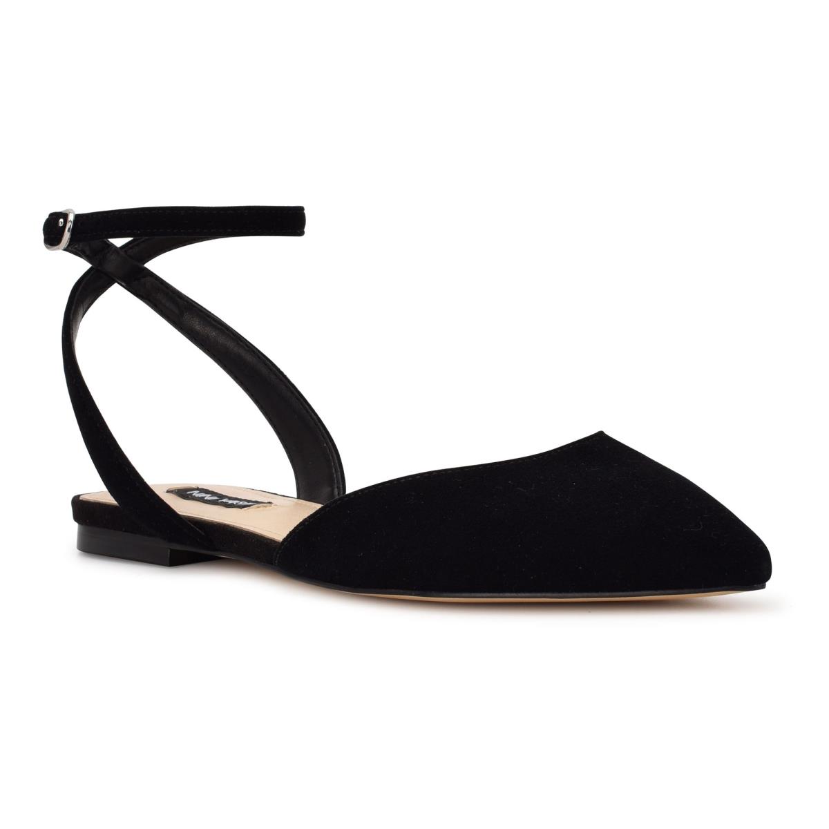 Ballerinas Nine West Briy Pointy Toe Mujer Negras | 5410PBZNJ