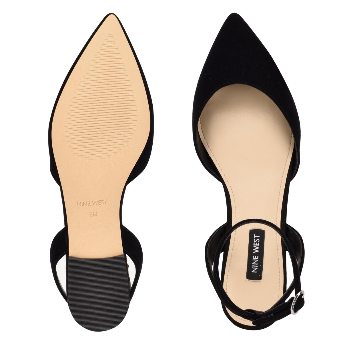 Ballerinas Nine West Briy Pointy Toe Mujer Negras | 5410PBZNJ