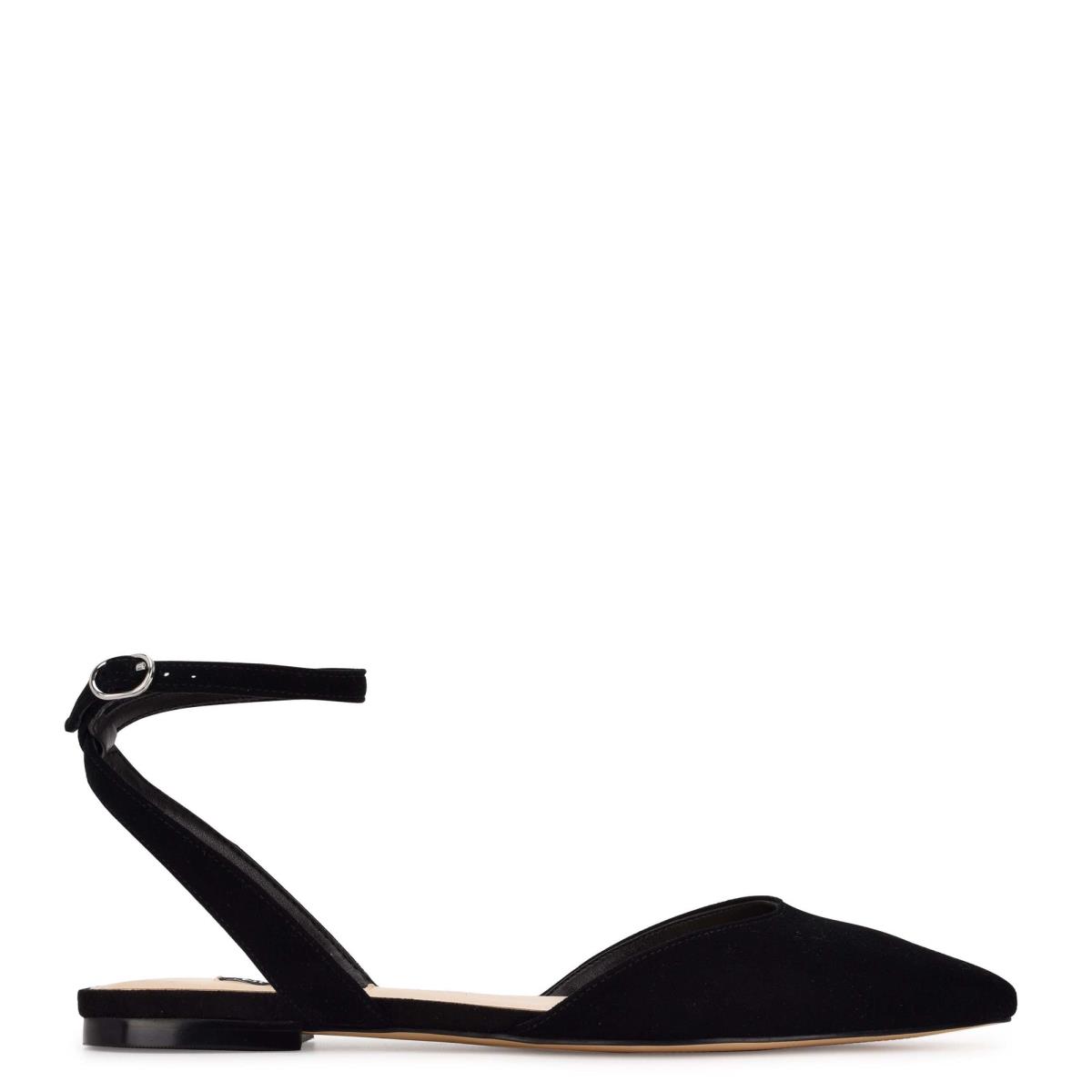 Ballerinas Nine West Briy Pointy Toe Mujer Negras | 5410PBZNJ