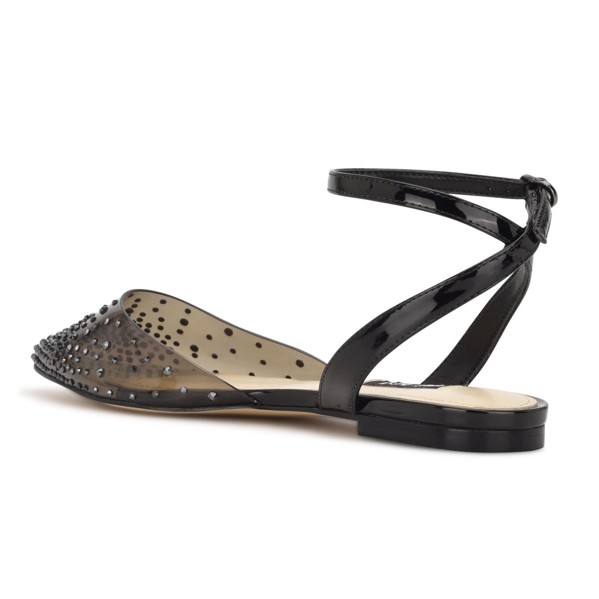 Ballerinas Nine West Briya Pointy Toe Mujer Negras | 9375HWSCI