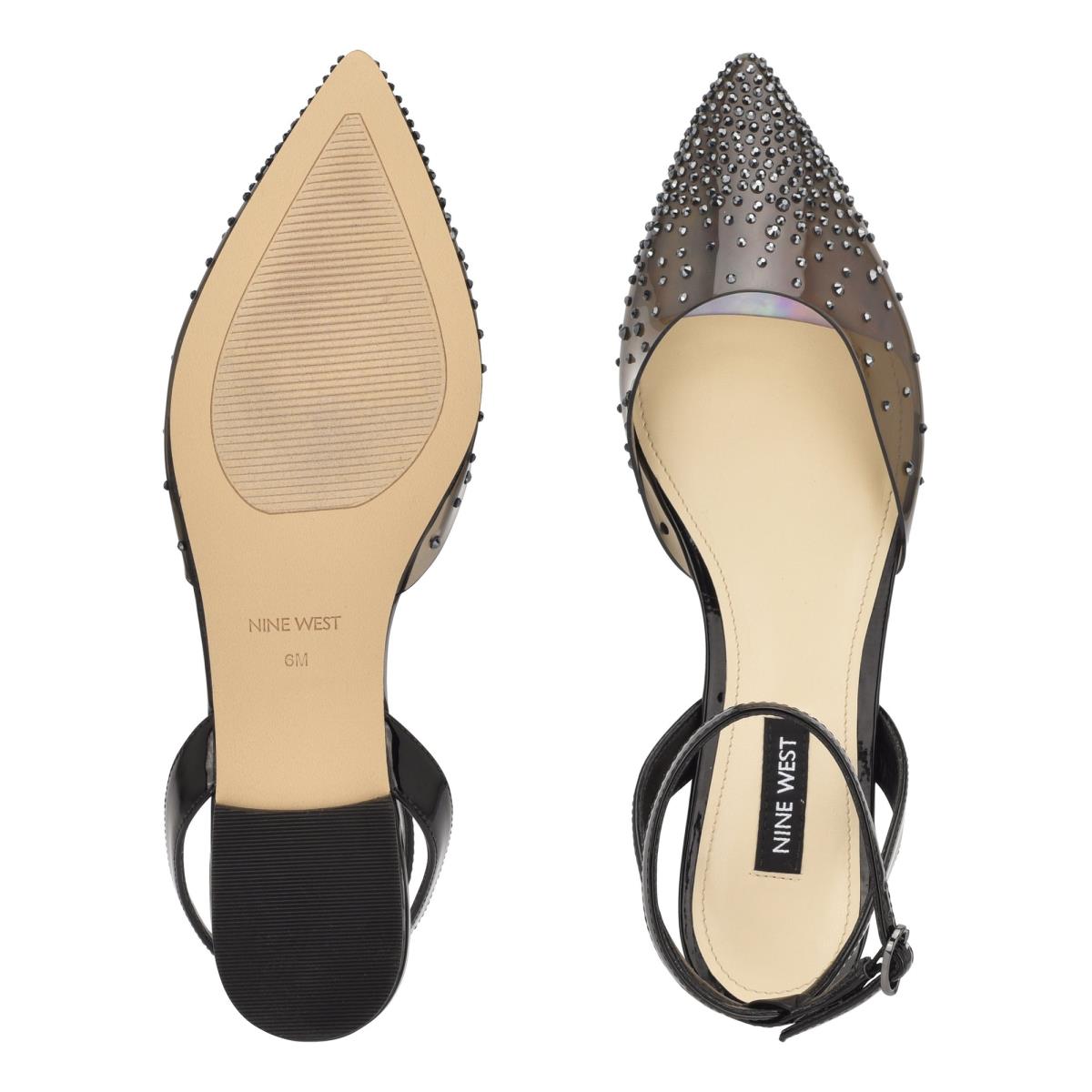 Ballerinas Nine West Briya Pointy Toe Mujer Negras | 9375HWSCI