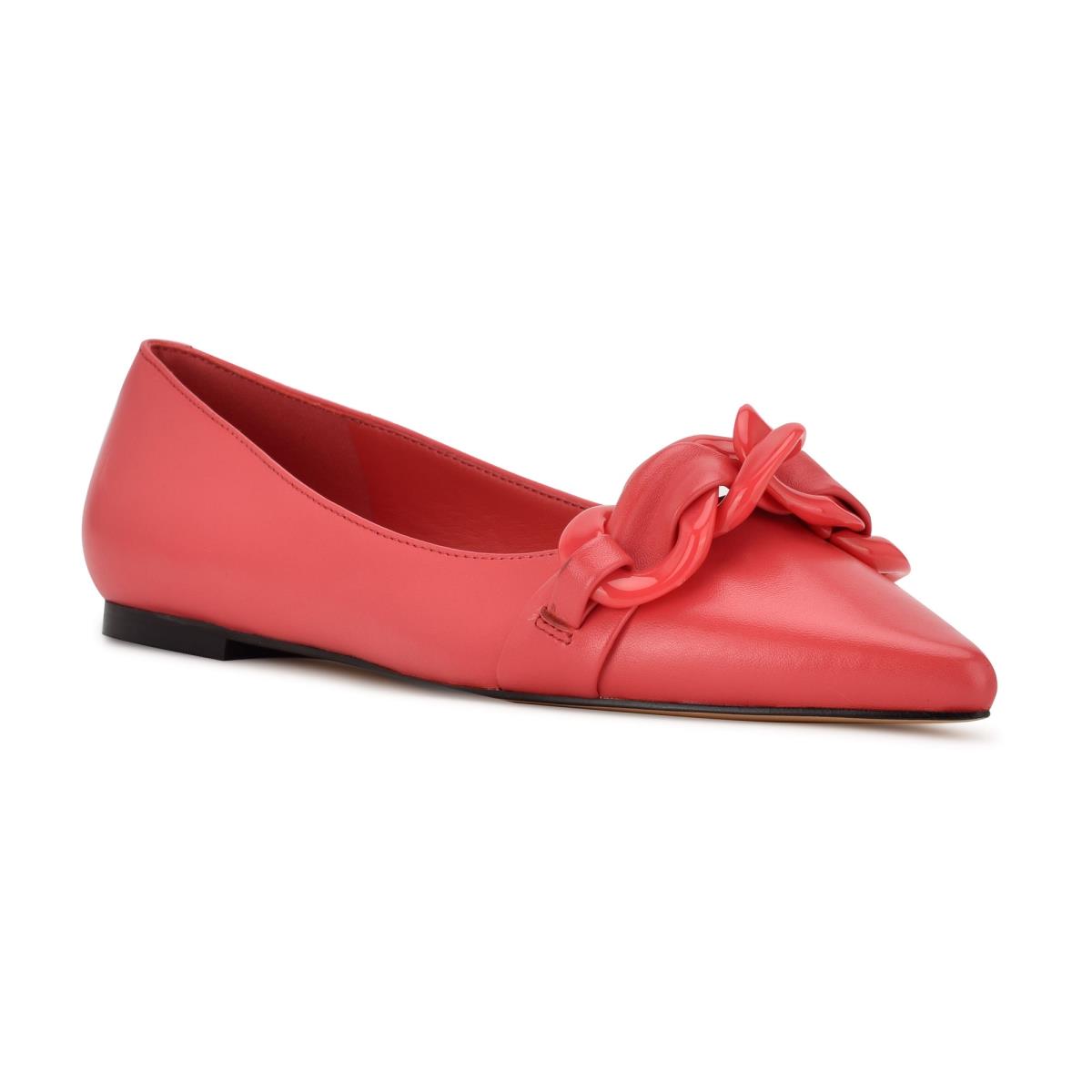 Ballerinas Nine West Buyme Pointy Toe Mujer Coral | 2074GPXOF