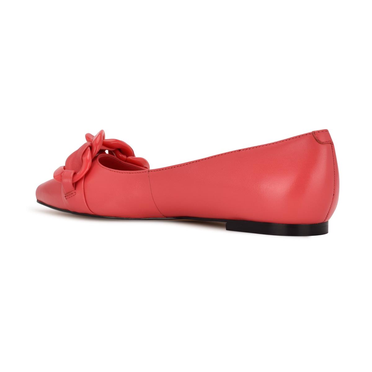 Ballerinas Nine West Buyme Pointy Toe Mujer Coral | 2074GPXOF