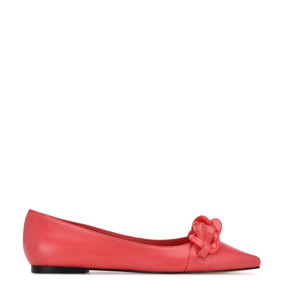 Ballerinas Nine West Buyme Pointy Toe Mujer Coral | 2074GPXOF