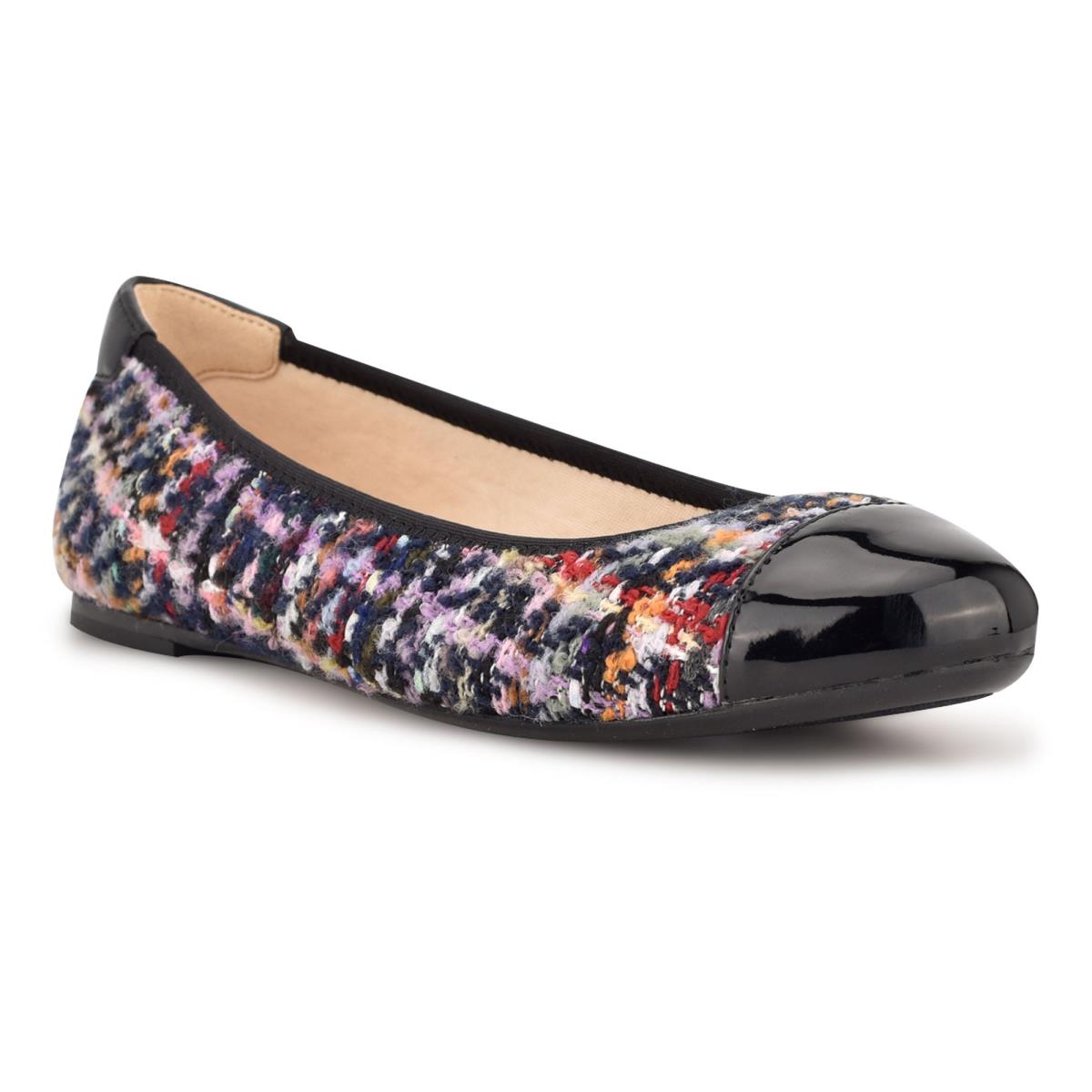 Ballerinas Nine West Capted Ballet Mujer Azules Multicolor | 7308IFCOZ