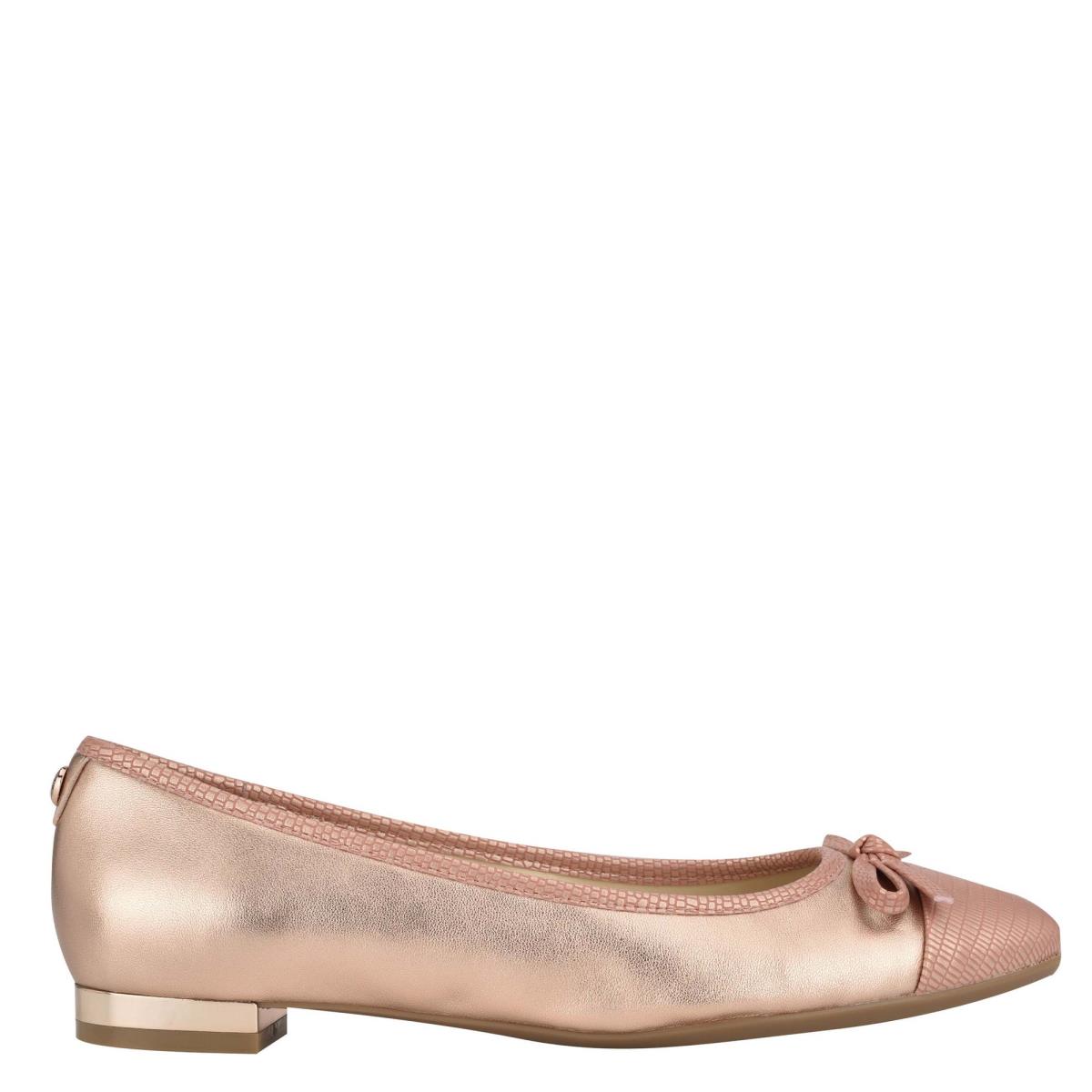 Ballerinas Nine West Olly 9x9 Ballet Mujer Rosas | 3826UXLTY