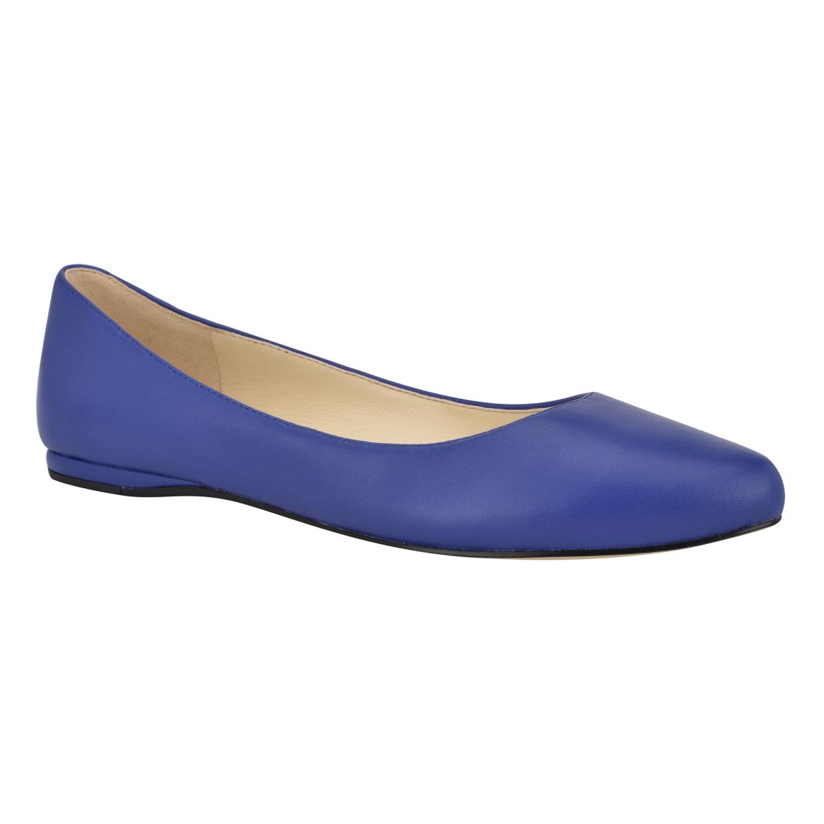 Ballerinas Nine West Speakup Almond Toe Mujer Azul Marino | 1052CYZVG