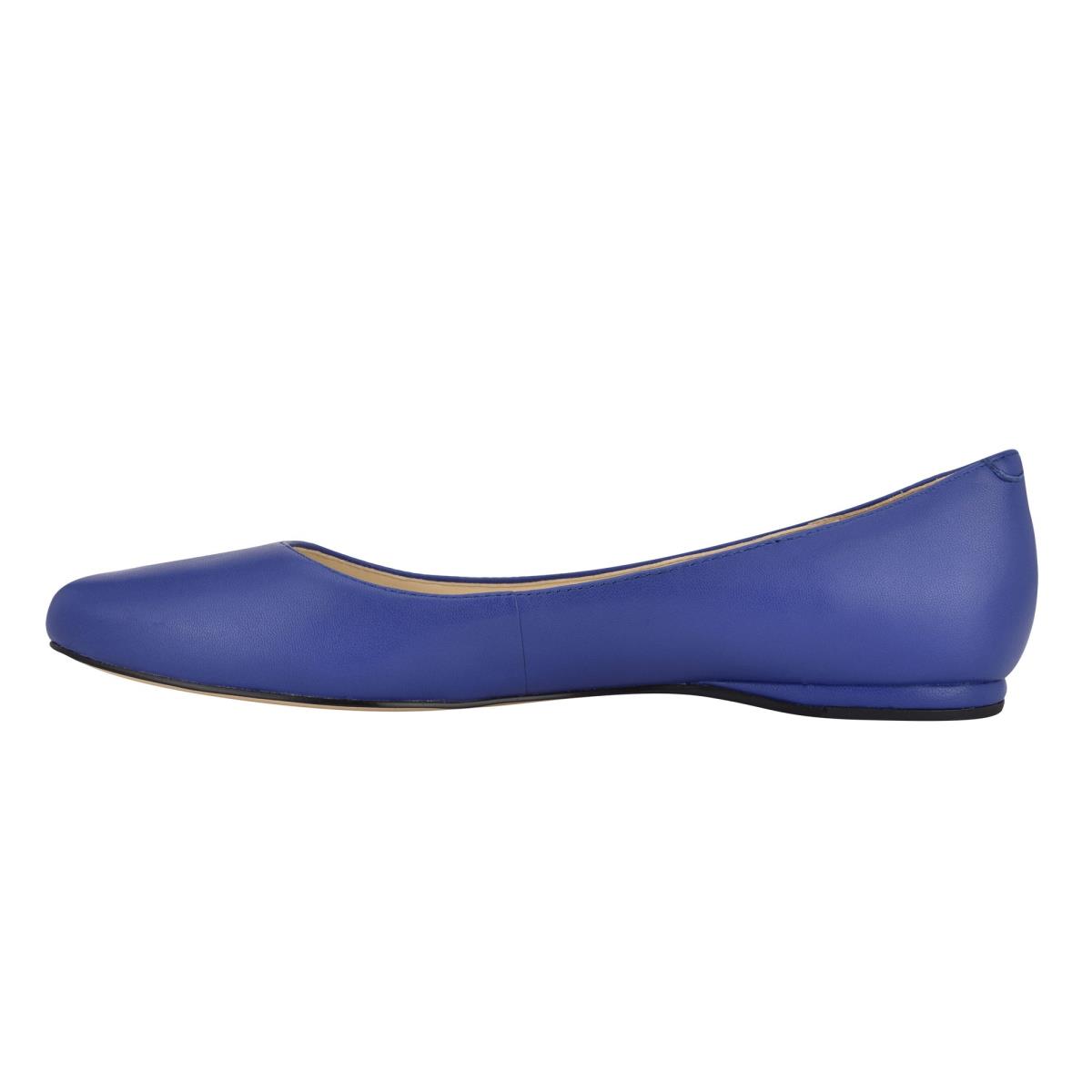 Ballerinas Nine West Speakup Almond Toe Mujer Azul Marino | 1052CYZVG