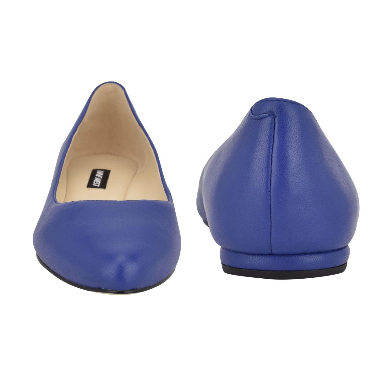 Ballerinas Nine West Speakup Almond Toe Mujer Azul Marino | 1052CYZVG