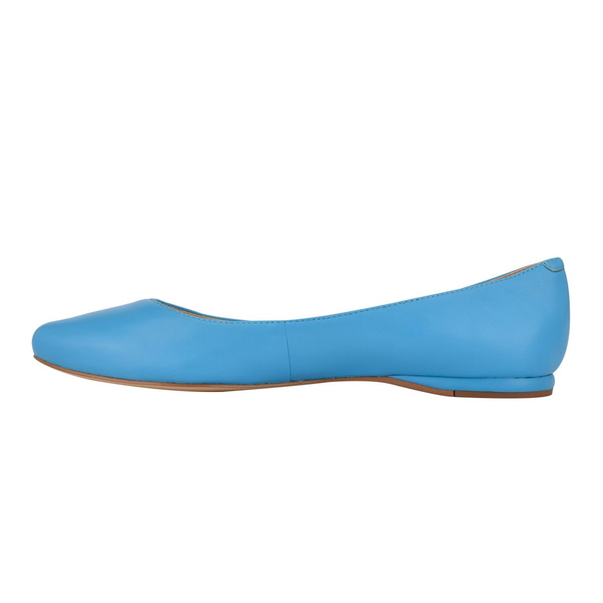 Ballerinas Nine West Speakup Almond Toe Mujer Azules | 1367CLNKH