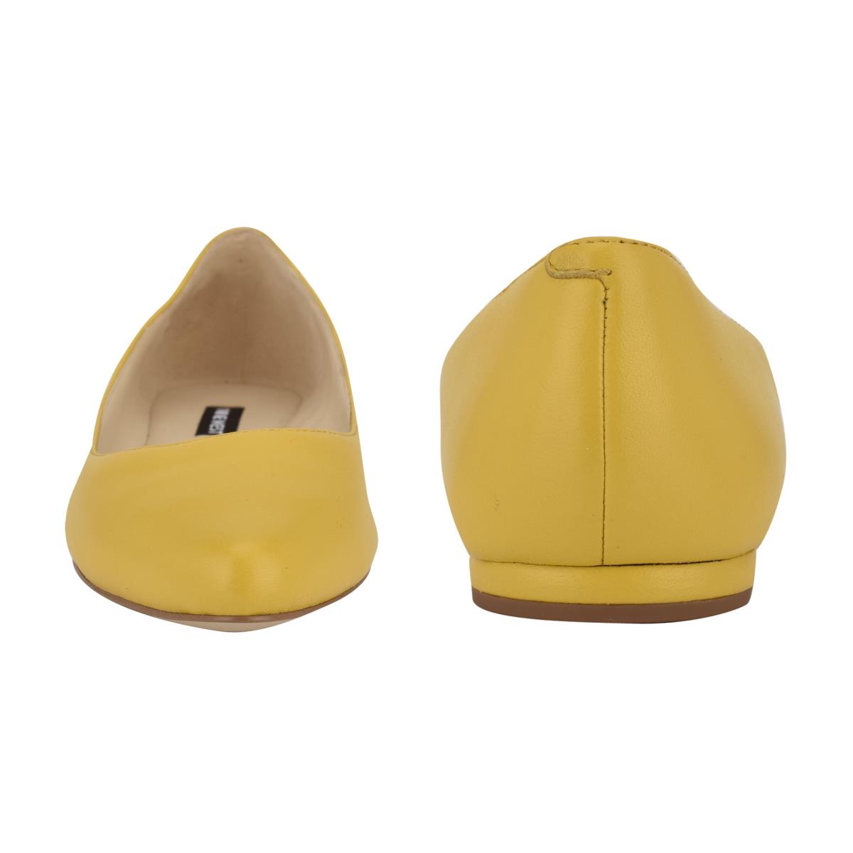 Ballerinas Nine West Speakup Almond Toe Mujer Amarillo | 8752NQKLU