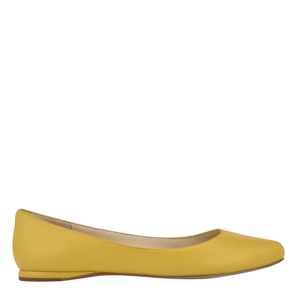 Ballerinas Nine West Speakup Almond Toe Mujer Amarillo | 8752NQKLU