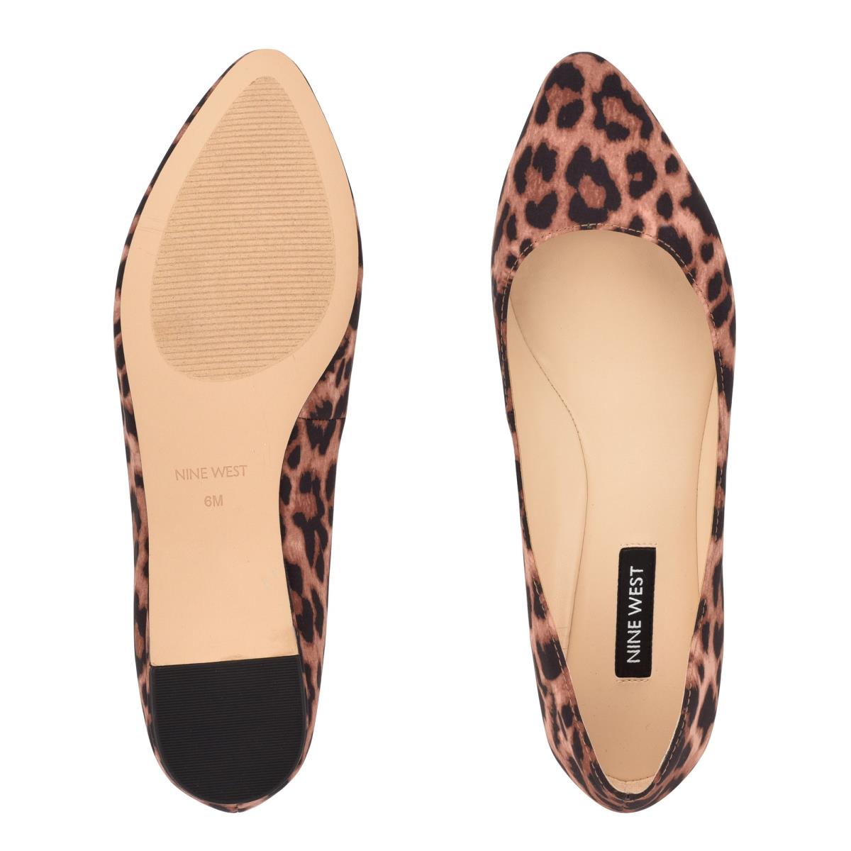 Ballerinas Nine West Speakup Almond Toe Mujer Leopardo | 9841MKWZO