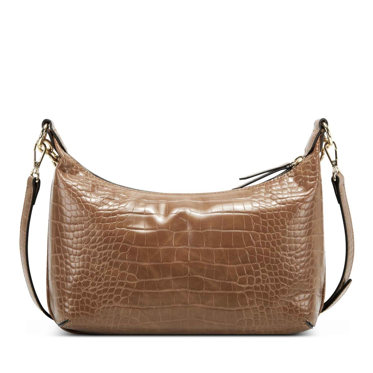 Bolsa De Hombro Nine West Ronnie Top Zip Shoulder Bag Mujer Marrones | 6349VJOPY