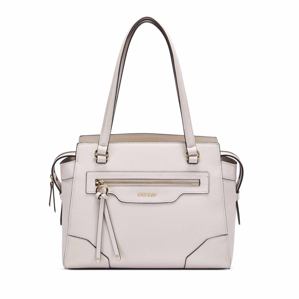 Bolso Satchel Nine West Brooklyn Jet Set Shldr Mujer Beige | 6315FLRDC