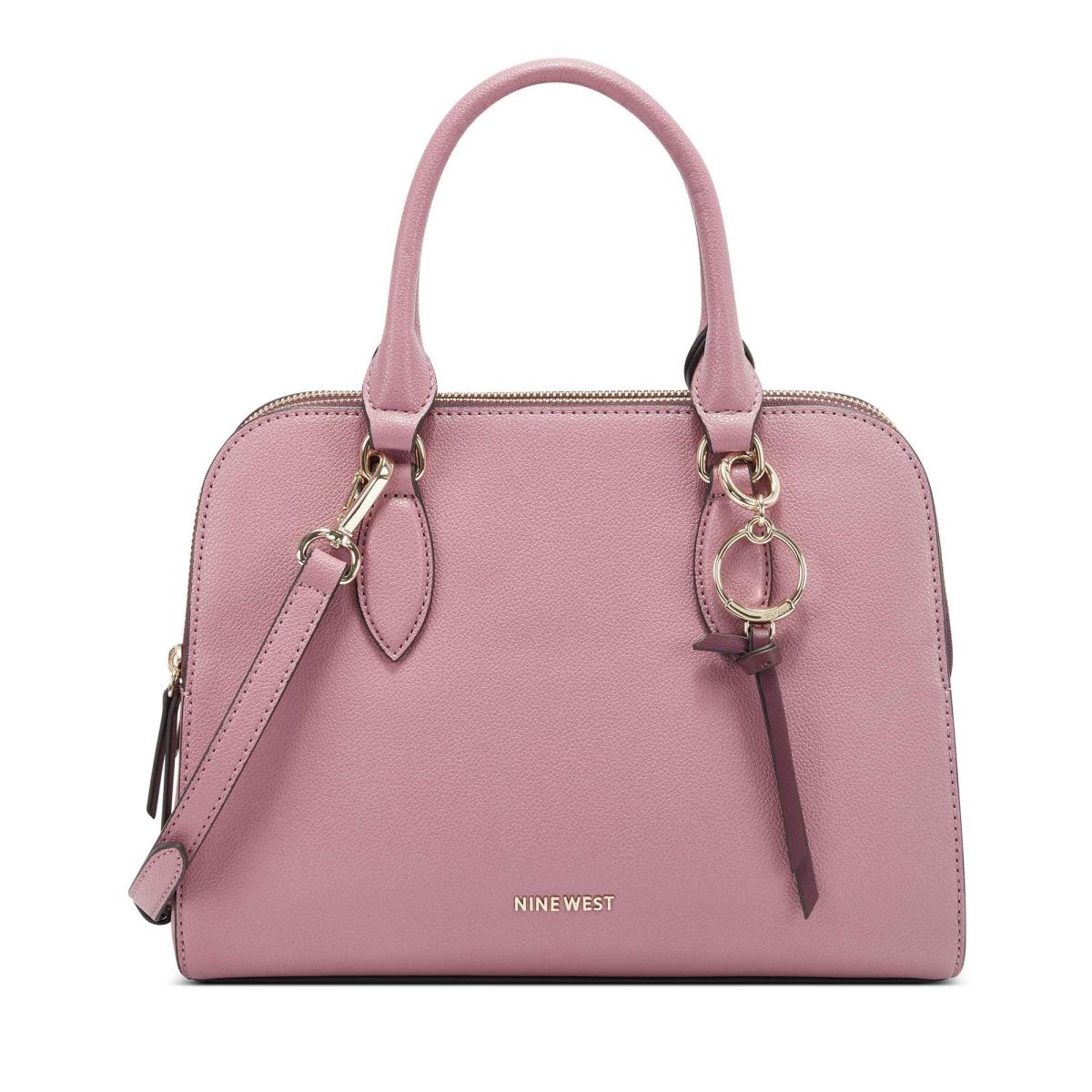 Bolso Satchel Nine West Cyra A List Mujer Rosas | 5786CQTRK