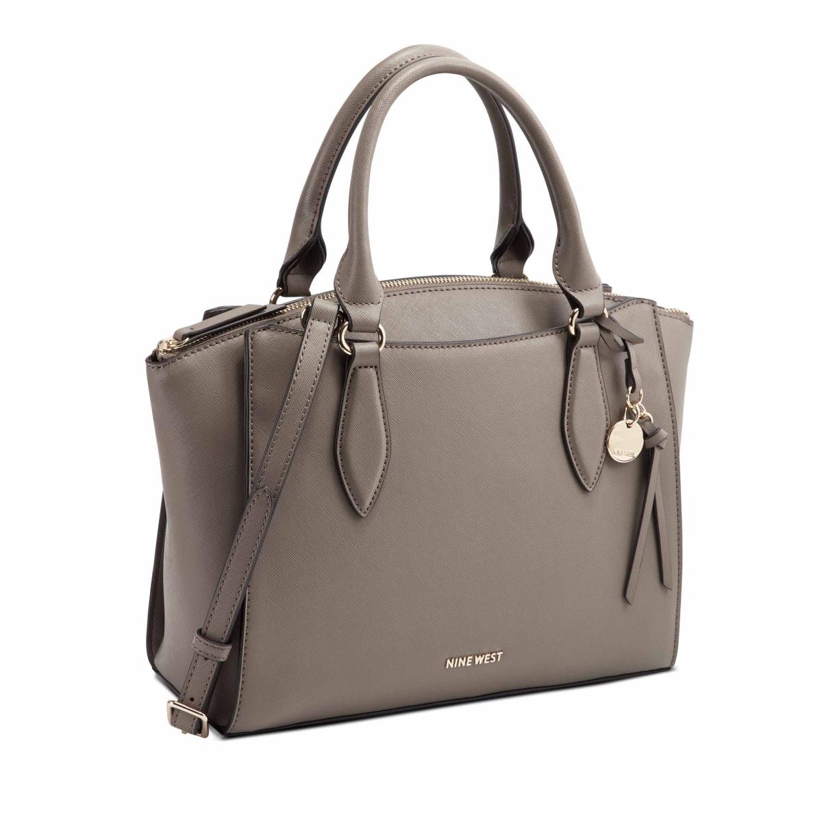 Bolso Satchel Nine West Paisley Jet Set Mujer Gris | 8150FRAJW