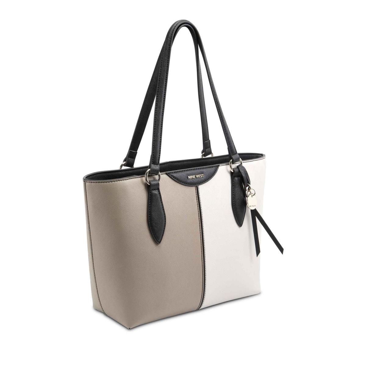 Bolso Tote Nine West Paisley Small Tote Mujer Blancas Gris | 9581EMQTH