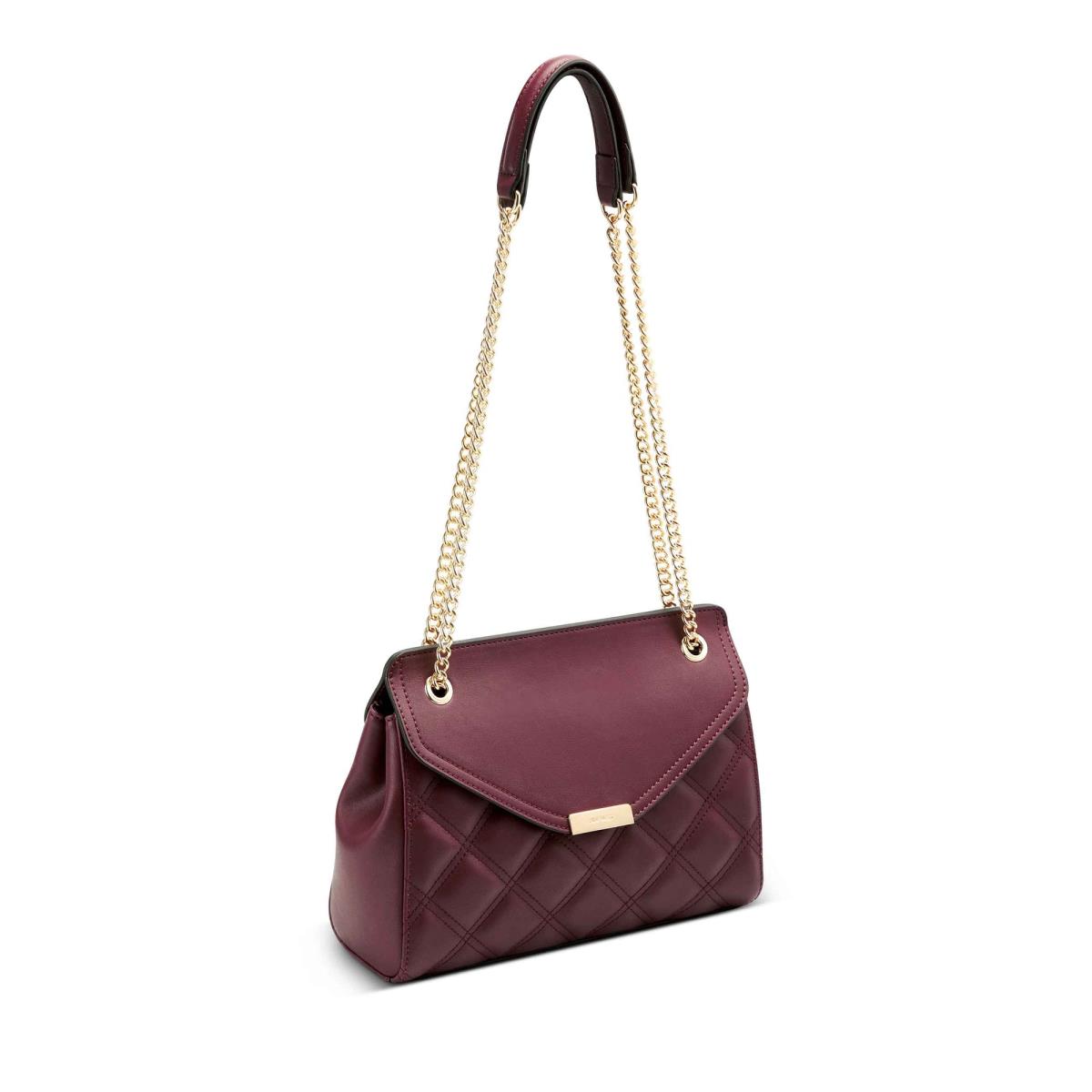 Bolsos Cruzados Nine West Ava Convertible Xbody Flap Mujer Burdeos | 6284EQGXB