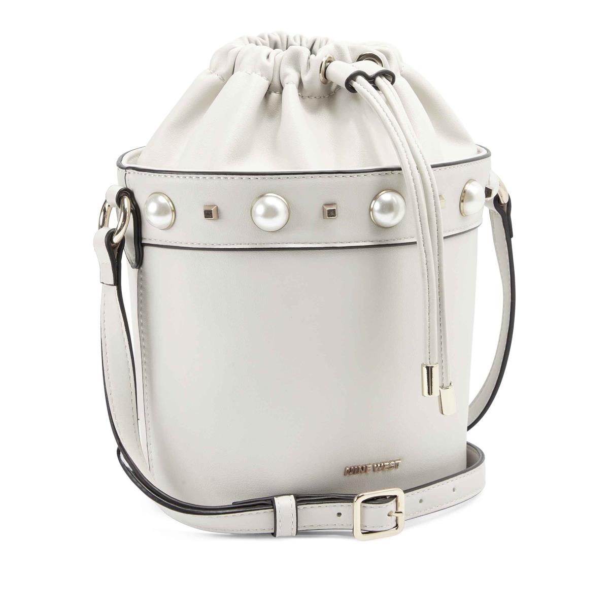 Bolsos Cruzados Nine West Laylin Drawstring Bucket Mujer Blancas | 9587YLIZO