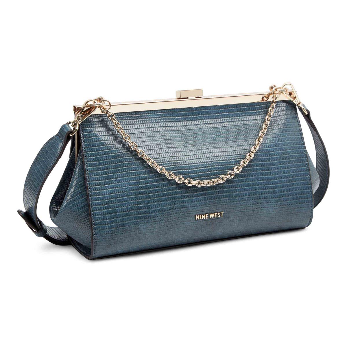 Bolsos Cruzados Nine West Mallorie Fram Mujer Azules | 6328WLKXR