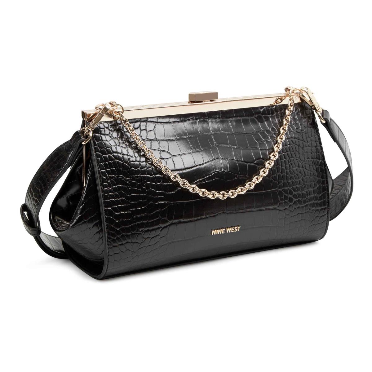 Bolsos Cruzados Nine West Mallorie Fram Mujer Negras | 7825ACRHL