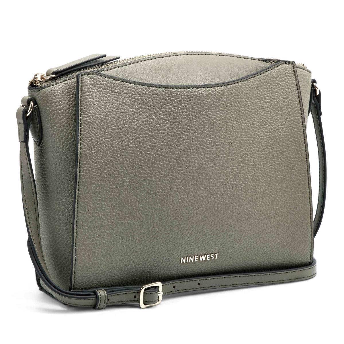 Bolsos Cruzados Nine West Paisley Mujer Verde Oliva | 7651JVMDO