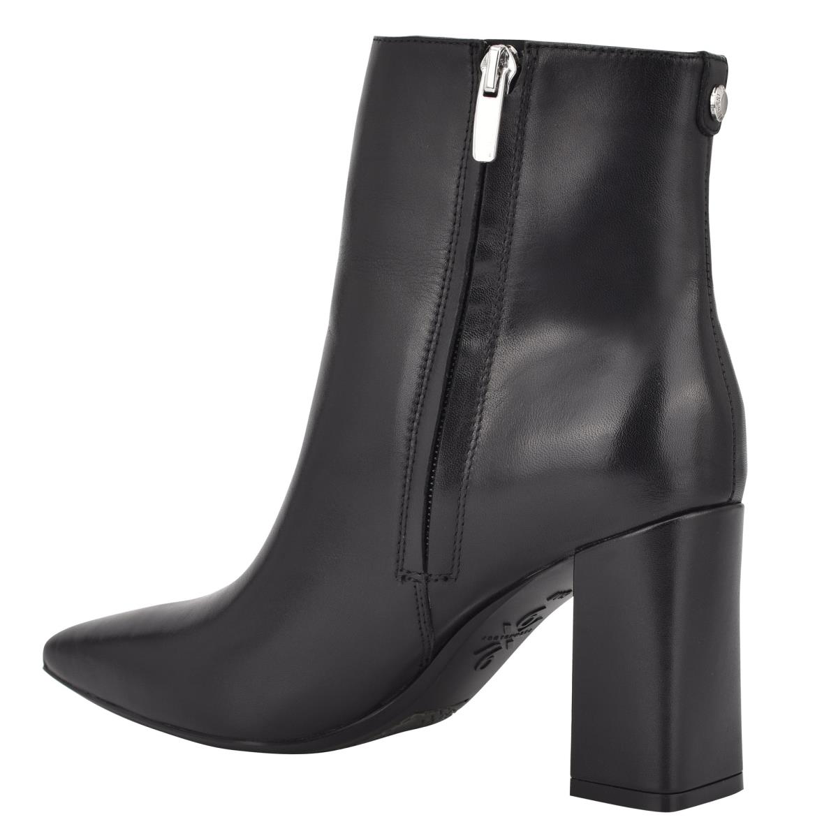 Booties Nine West Cacey 9x9 Heeled Mujer Negras | 8036OIFBU