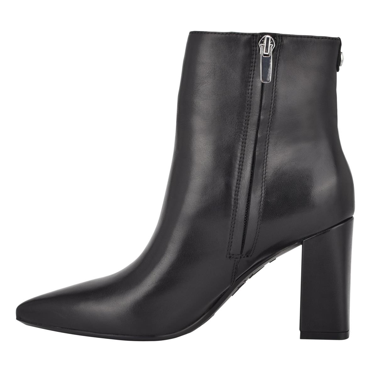 Booties Nine West Cacey 9x9 Heeled Mujer Negras | 8036OIFBU