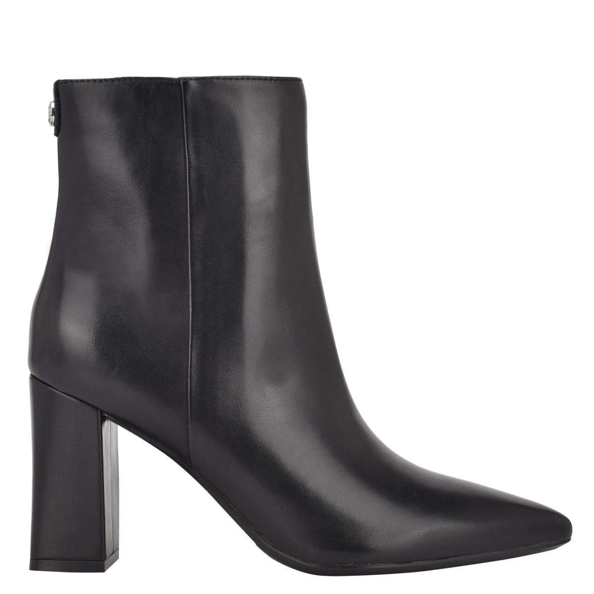 Booties Nine West Cacey 9x9 Heeled Mujer Negras | 8036OIFBU