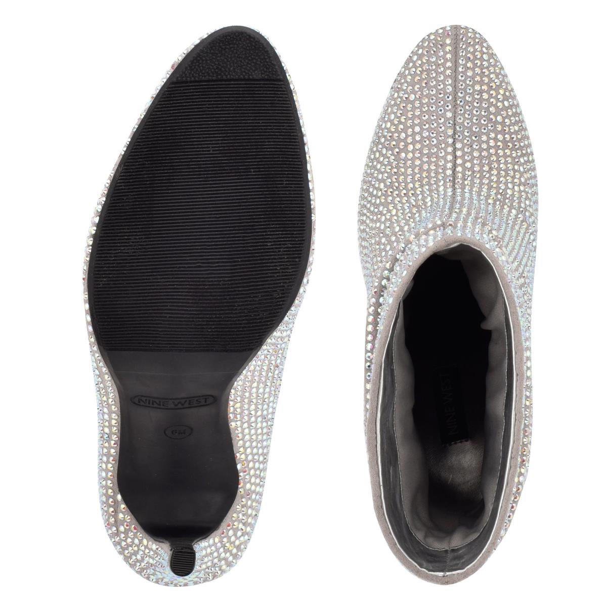 Booties Nine West Dazzle Dress Mujer Gris | 7531VJBNY