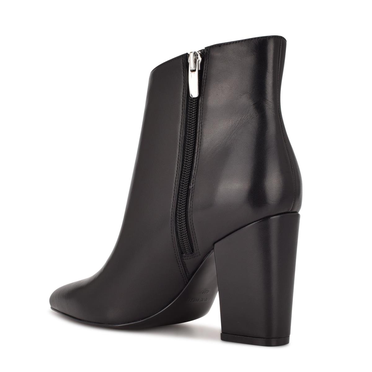 Booties Nine West Glorya Heeled Mujer Negras | 8910GHJDI