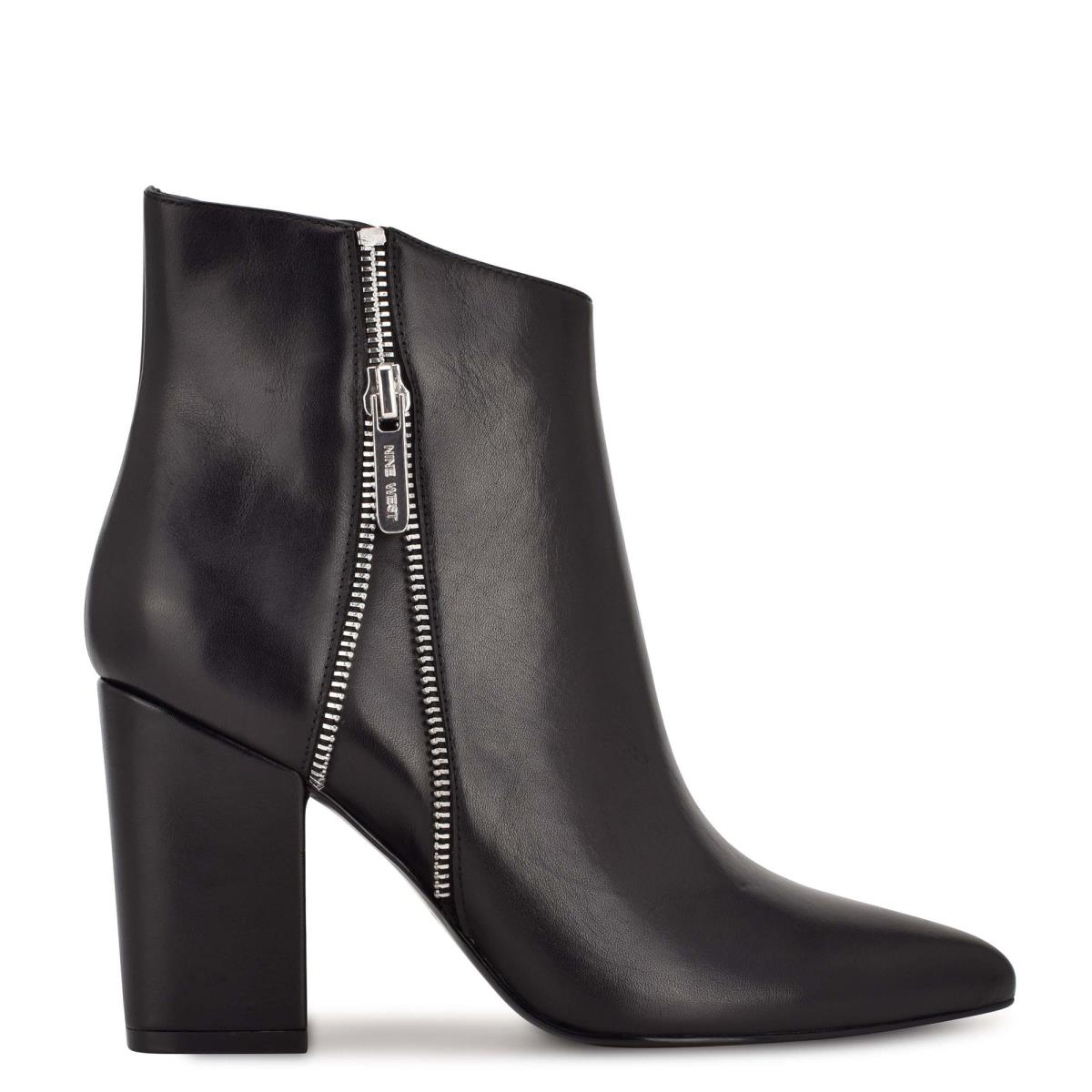 Booties Nine West Glorya Heeled Mujer Negras | 8910GHJDI