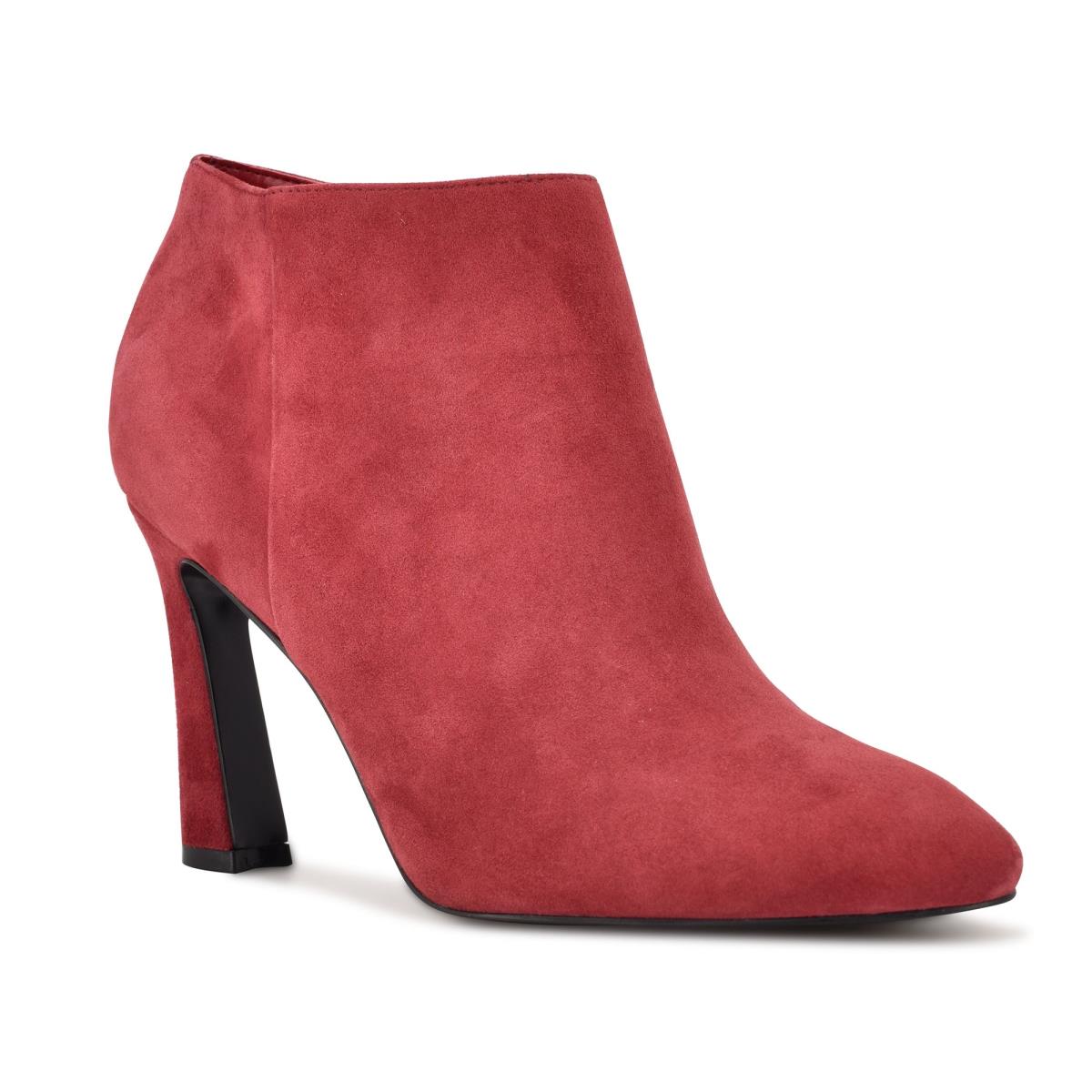 Booties Nine West Raze Dress Mujer Burdeos | 3780FOYSJ