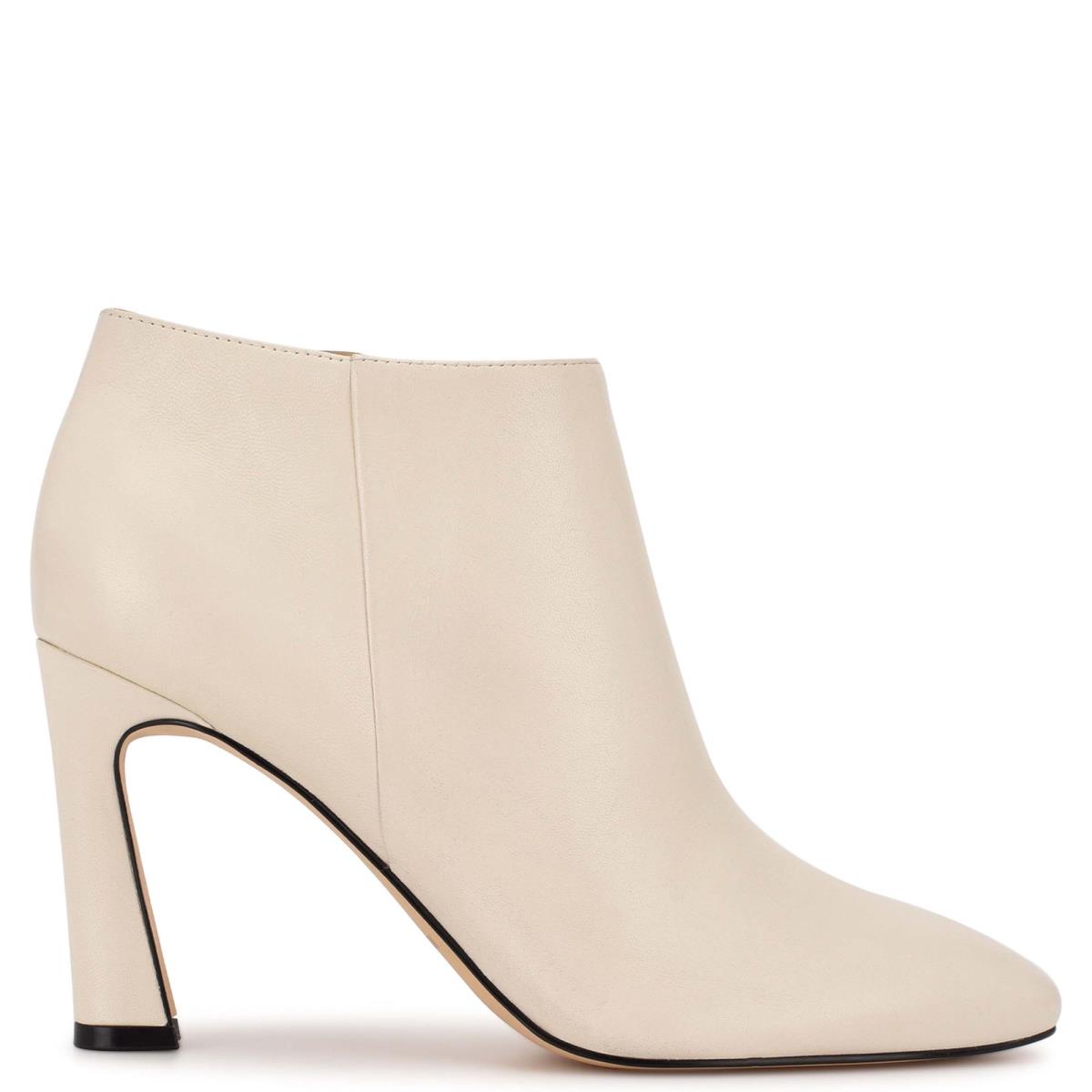 Booties Nine West Raze Dress Mujer Creme | 7650ZTHOG