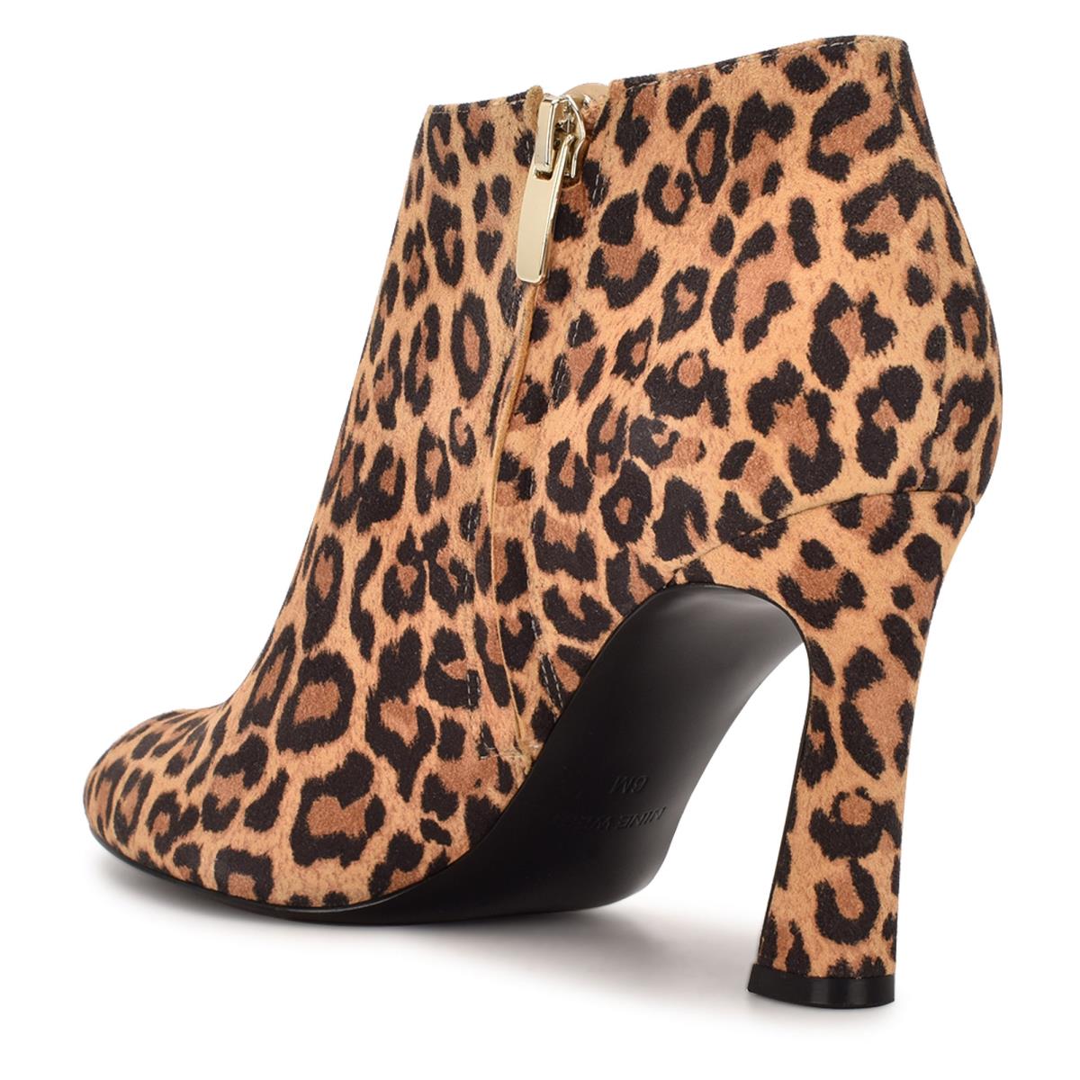 Booties Nine West Raze Dress Mujer Leopardo | 4061FTNOM