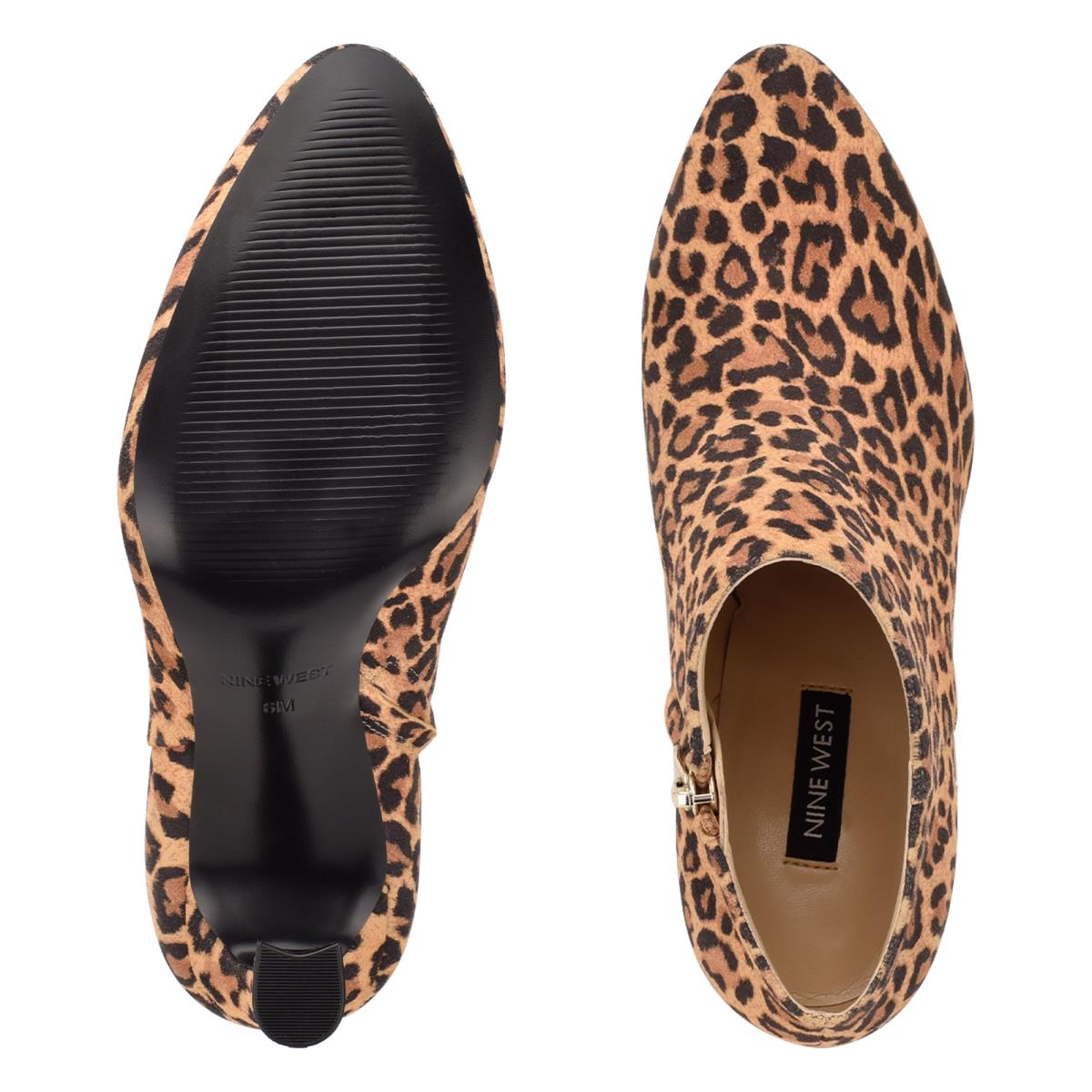 Booties Nine West Raze Dress Mujer Leopardo | 4061FTNOM