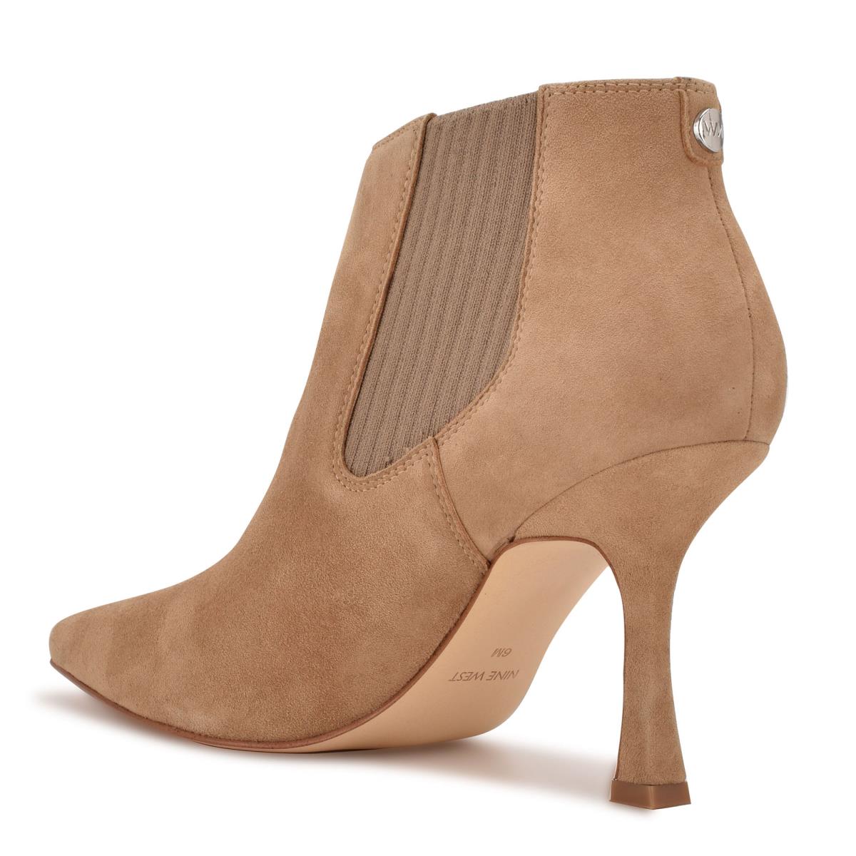 Booties Nine West Sofia Dress Mujer Marrones | 5032GFMXY