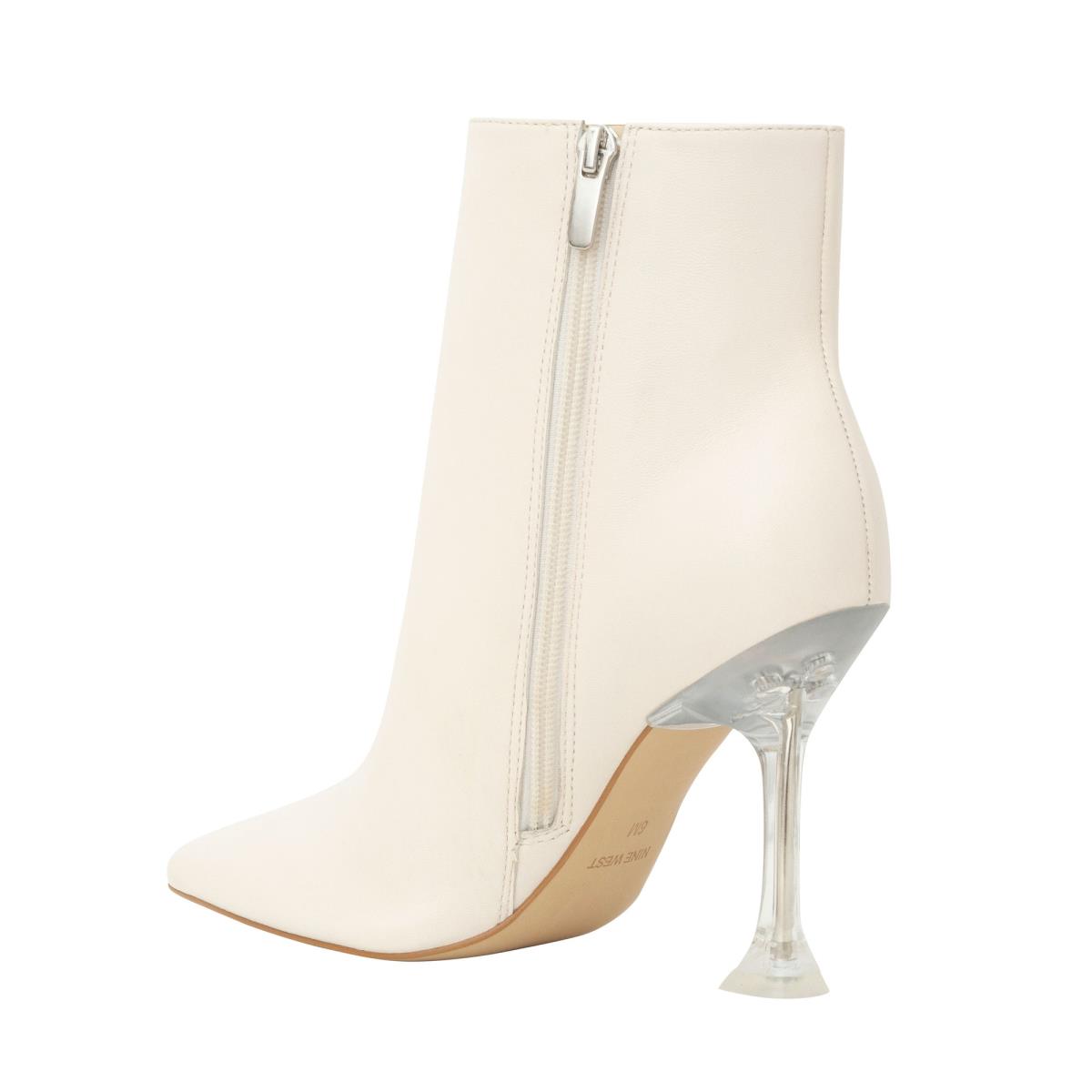 Booties Nine West Tonight Dress Mujer Creme | 0813HNXZS