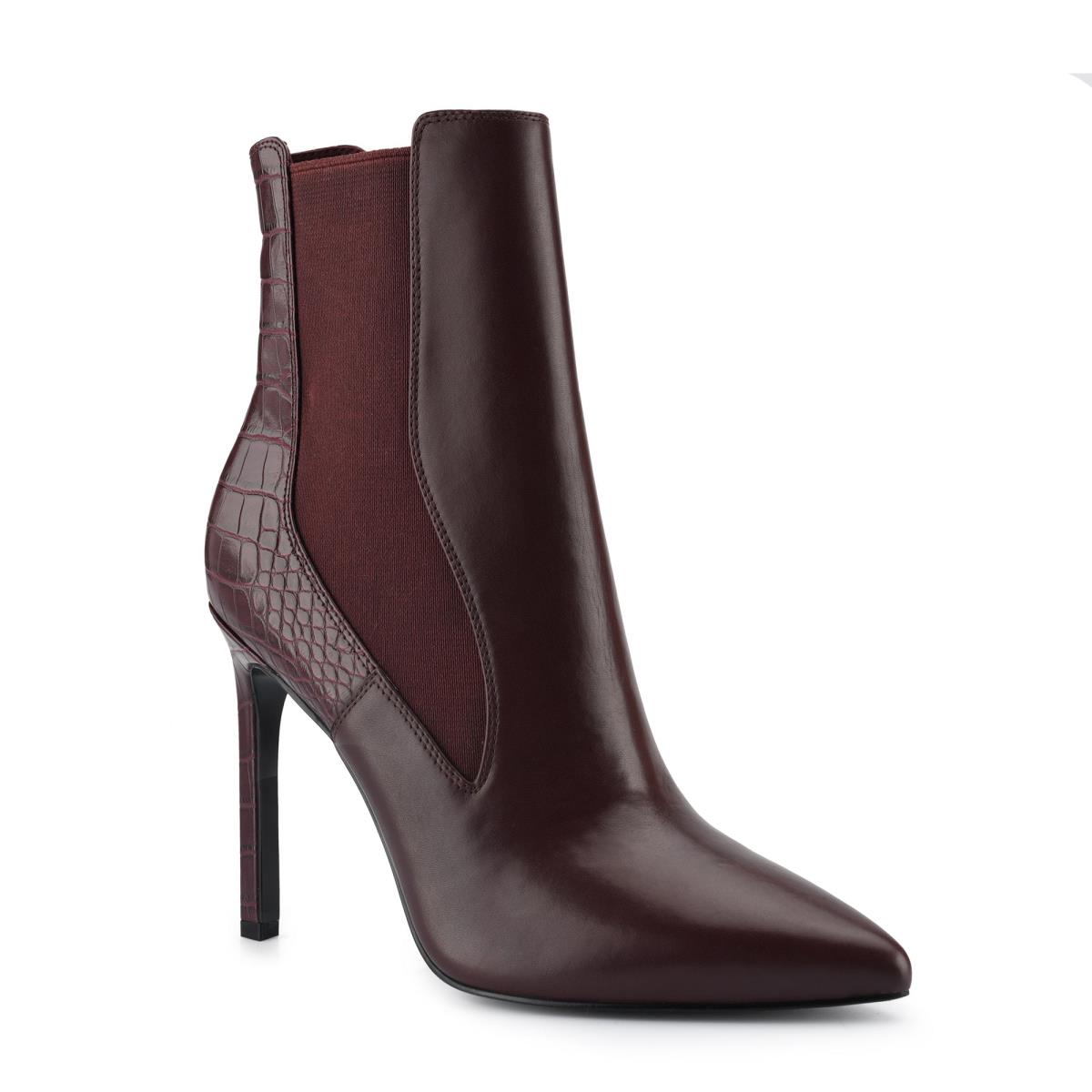 Booties Nine West Topit Dress Mujer Marrones | 6721KWHAY